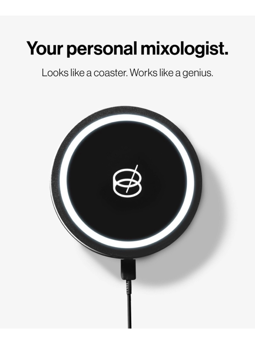 Barsys Coaster 2.0 Blue - BNIB - Enhance Cocktail Mixing Experience Smart Device